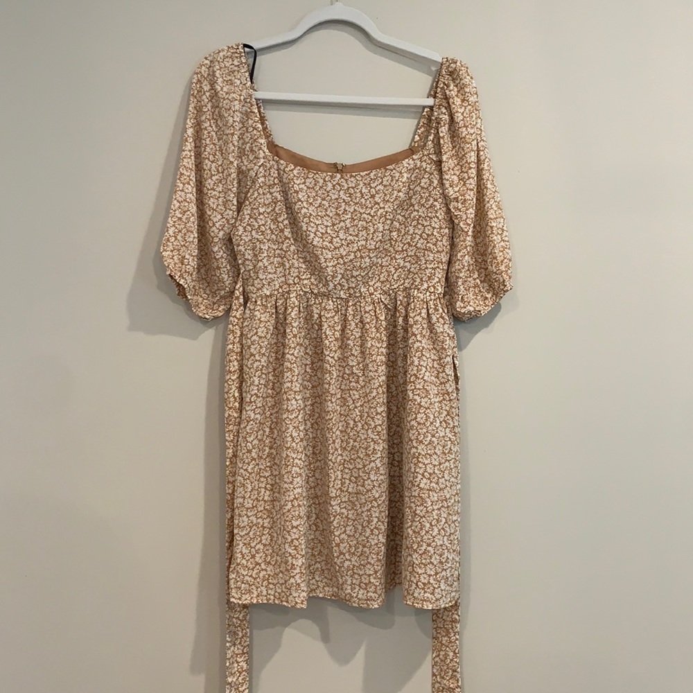 NWT floral mini dress
